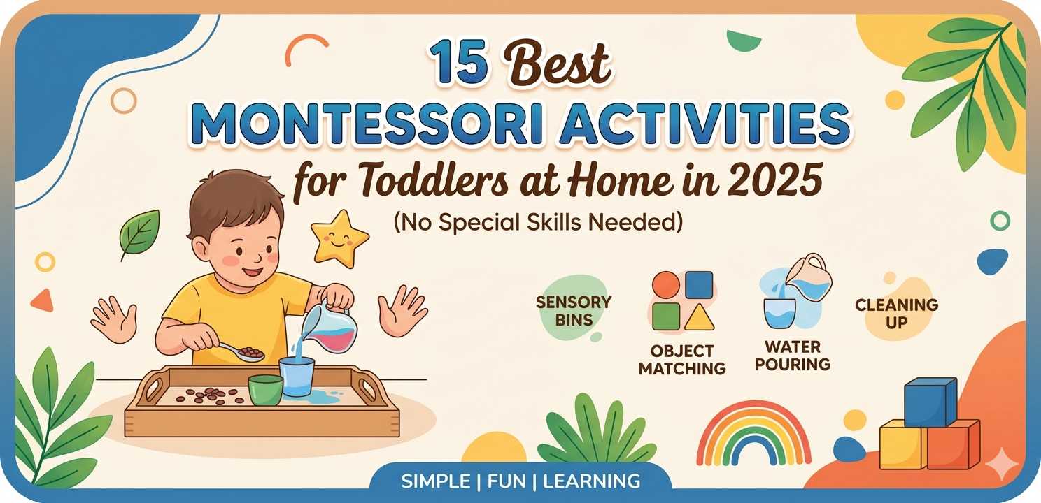 Montessori Activities for Toddlers