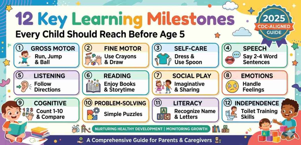 child learning milestones