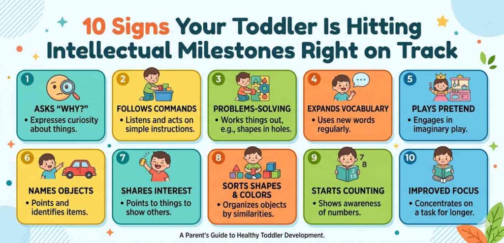 toddler intellectual milestones