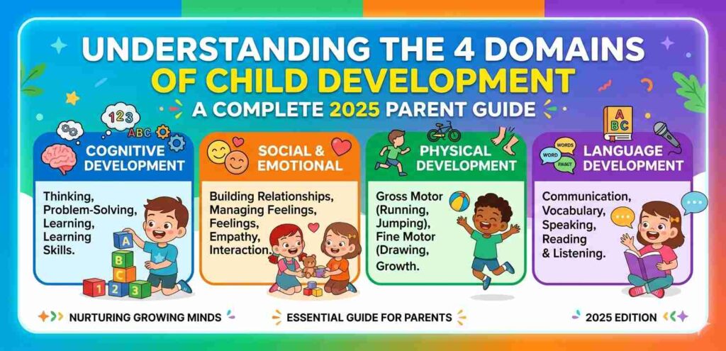 4 domains of child development