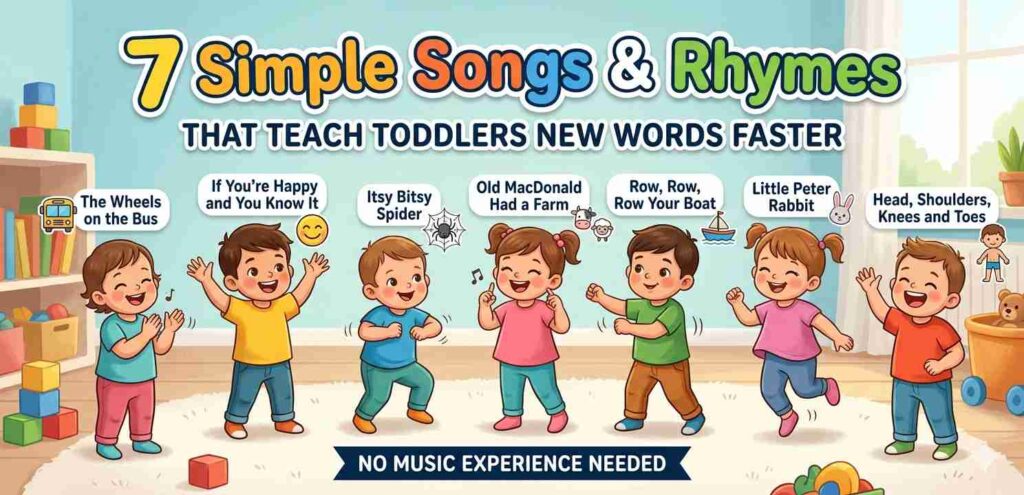 songs and rhymes that teach toddlers new words