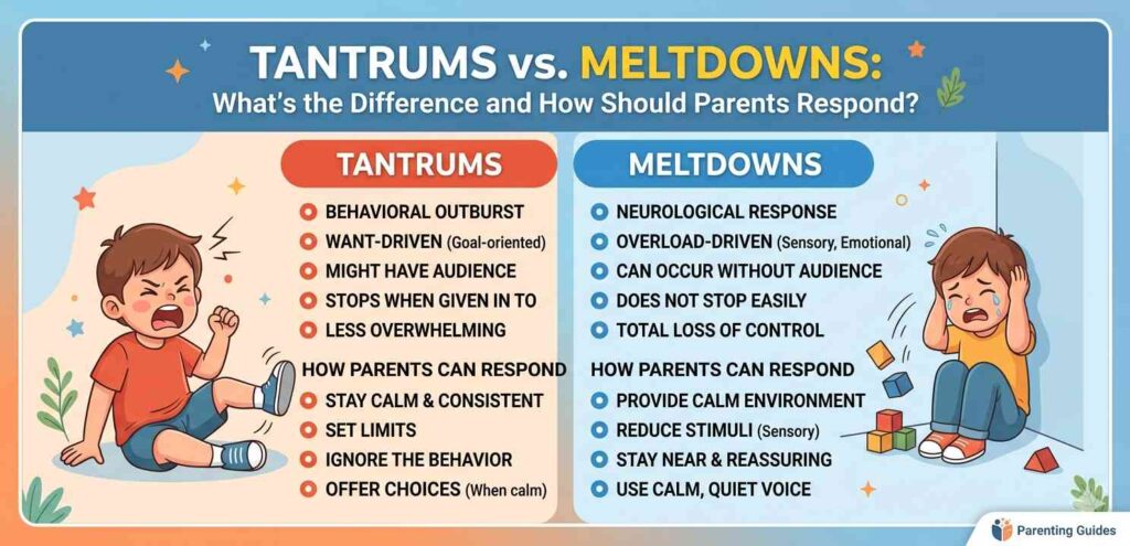 tantrums vs meltdowns