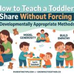 teach a toddler to share