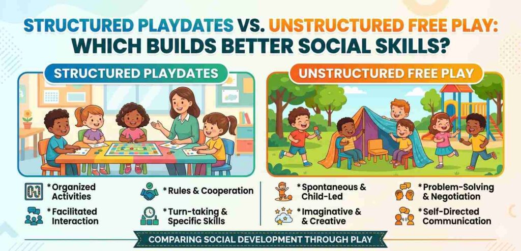 Structured Playdates